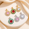 Radiant Halo Pendants